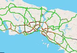 Son dakika haberi: Kısıtlamaya saatler kala İstanbul trafiğinde son durum