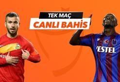 Yeni Malatyaspor - Trabzonspor maçı Tek Maç ve Canlı Bahis seçenekleriyle Misli.com’da