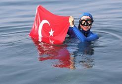 Dünya serbest dalış rekortmeni Şahika Ercümen: Dünyamız için nefesimi tutmaya devam edeceğim