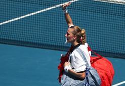 Andreescu ve Kvitova'dan Avustralya Açık'a erken veda