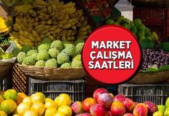 Hafta sonu marketler kaça kadar açık, kaçta kapanıyor? İşte market çalışma saatleri