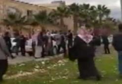 Harran'da taşlı- sopalı kavga kamerada