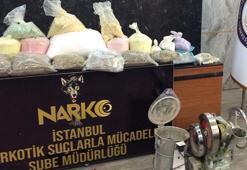 Başakşehir'de ayakkabı imalathanesine uyuşturucu baskını!