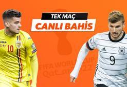 Romanya - Almanya maçı Tek Maç ve Canlı Bahis seçenekleriyle Misli.com’da