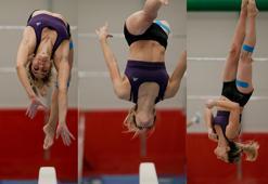 Cimnastikçi Göksu Üçtaş Şanlı adeta uçuşa geçti!