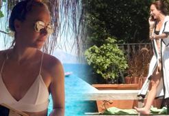 Burçin Terzioğlu tatil rotasını değiştirdi