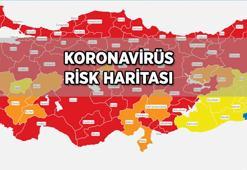 Koronavirüs risk haritası bu akşam güncelleniyor! Düşük-Orta-Yüksek-Çok Yüksek riskli iller listesi...