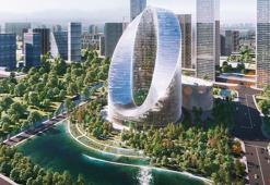 Oppo için tasarlanan gökdelen göz dolduruyor! İşte detaylar