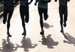 Sanal koşuyu 530 atlet tamamladı