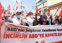 İncirlik’te protesto