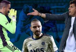 Son dakika - Fenerbahçe'de Harun Tekin Caner Erkin'i kızdırdı! VAR kararları damga vurdu