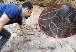 Son dakika... Mağarada 8 bin yıllık kaya resimleri bulundu