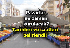 Pazarlar ne zaman kurulacak, kaça kadar açık, neler satılacak? Pazar yerleri hangi semtlerde açılacak?