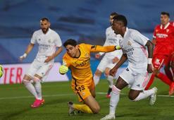 Son dakika - Real Madrid puanı son saniyede kurtardı! Büyük fırsat kaçtı