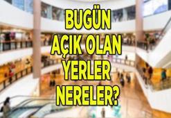 Bugün açık olan yerler nereler 2021? 17 Mayıs kademeli normalleşmede açık olan yerlerle ilgili ayrıntılar...