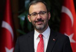 Bakan Kasapoğlu'ndan milli halterci Muhammed Furkan Özbek’e tebrik