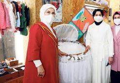 Filistinli çocuklar için dönüşüm pazarına ziyaret