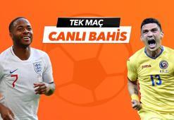 İngiltere - Romanya maçı Canlı Bahis seçenekleriyle Misli.com’da