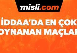Misli.com'da günün en çok oynanan maçları