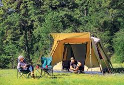Doğanın kucağında tatil ve spor bir arada