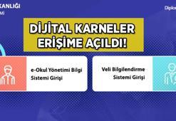 Karneler e-Okul üzerinden erişime AÇILDI! e-Okul Dijital karne notları sorgulama ekranı...