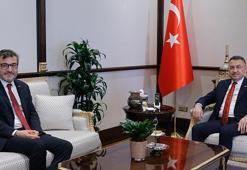 Cumhurbaşkanı Yardımcısı Oktay, Aşan'ı kabul etti