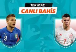 İtalya - İspanya maçı Tek Maç ve Canlı Bahis seçenekleriyle Misli.com’da
