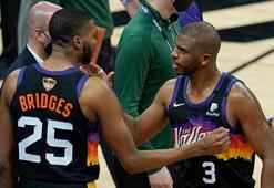 Milwaukee Bucks'ı yenen Phoenix Suns, NBA final serisinde durumu 2-0 yaptı
