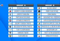 ULEB Avrupa Kupası'nda gruplar netleşti