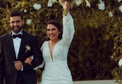 Oyuncu Cemile Canyurt ve Mertkan Kaya evlendi