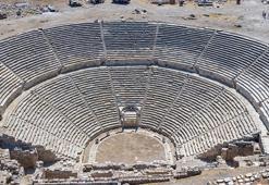 Laodikya Antik Tiyatrosu'nda çalışmalar tamamlandı