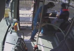 Otobüste bayılan kadını, şoför hastaneye ulaştırdı