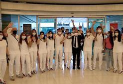 Paralimpik milli sporcuların ilk kafilesi Japonya'ya uğurlandı