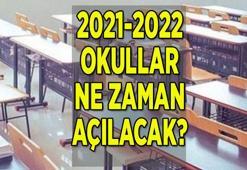 Okullar ne zaman açılacak 2021-2022? Yüz yüze eğitime ne zaman, kaç gün sonra başlıayacak?