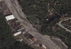 Son dakika... MSB paylaştı! Sel felaketi uzaydan görüntülendi