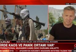 CNN International muhabiri anlattı: Kabil'de banka önlerinde silah sesleri duyuluyor