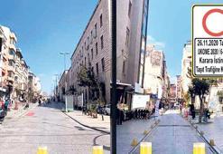 Laleli trafiğe kapatıldı