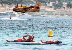 Fransa’nın gözde tatil merkezi alev alev!