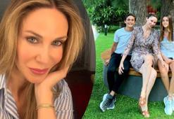 Demet Şener kızı ve oğluyla poz verdi: Canlarım!