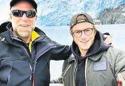 Baba-oğul Alaska’da