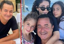 Acun Ilıcalı kızlarıyla pozunu paylaştı: Mutluluk