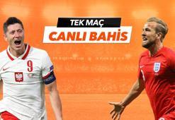 Polonya - İngiltere maçı Tek Maç ve Canlı Bahis seçenekleriyle Misli.com’da