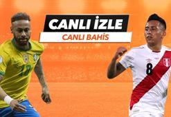 Brezilya - Peru maçı canlı bahis heyecanı Misli.com'da