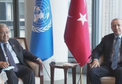 Cumhurbaşkanı Erdoğan, BM Genel Sekreteri Guterres'i kabul etti