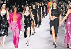 Gigi ‘PVC’ ile podyumda