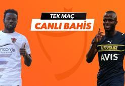 Hatayspor-Fenerbahçe maçının heyecanı Tek Maç ve Canlı Bahis seçenekleriyle Misli.com’da