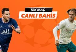 PSG - Manchester City maçı Tek Maç ve Canlı Bahis seçenekleriyle Misli.com’da