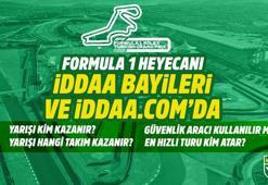 Türkiye GP'sine özel bahisler iddaa'da