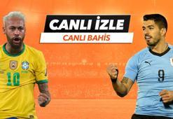 Brezilya-Uruguay maçının heyecanı Tek Maç, Canlı Bahis ve Canlı İzle seçenekleriyle Misli.com’da