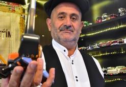 İnşaat mühendisi, iş makinelerinin maketlerinden  koleksiyon oluşturdu